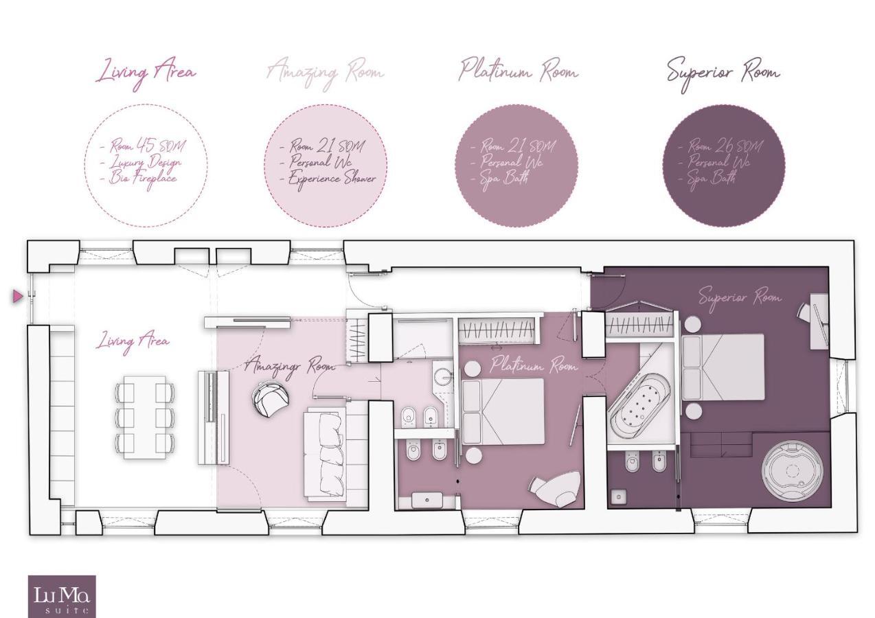 Luma Suite Via Veneto - Your Luxury Style 29 Rome Luaran gambar